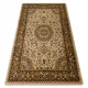 Kab. Royal szőnyeg E0177 Keret, rozetta - bézs / barna 250x350 cm