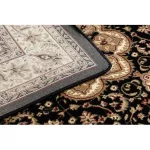 Kab. Royal agy szőnyeg 0521 fekete 100x200 cm