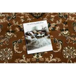 Kab. Royal adr szőnyeg 1745 barna 100x200 cm