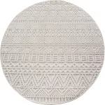 Ay. Helix modern kör szőnyeg 200 x 200 cm 2202 krém