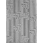 Ay. Helix modern szőnyeg 60 x 110 cm 2201 ezüst