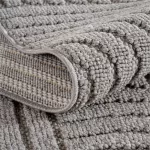 Ay. Helix modern szőnyeg 60 x 110 cm 2201 ezüst