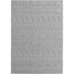 Ay. Helix modern szőnyeg 60 x 110 cm 2202 ezüst