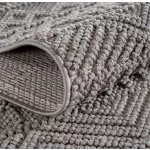 Ay. Helix modern szőnyeg 60 x 110 cm 2202 ezüst