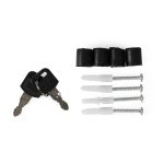 Postaláda horganyzott acélból újságtartóval antracit