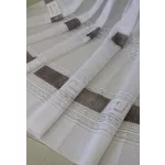 TRD. Kész függöny Görög szürke mintás  200x160cm