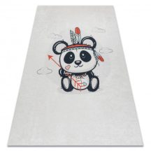   BAMBINO 1129 mosható szőnyeg panda gyerekeknek csúszásgátló - krém 160x220 cm