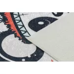 Kab. BAMBINO 1129 mosható szőnyeg panda gyerekeknek csúszásgátló - krém 160x220 cm