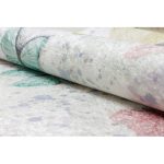 Kab. BAMBINO 1610 mosható szőnyeg Pillangók gyerekeknek csúszásgátló - krém 140x190 cm