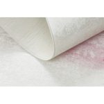 Kab. BAMBINO 1128 mosható szőnyeg Egyszarvú gyerekeknek csúszásgátló - krém 80x150 cm