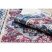 ANDRE 1136 mosható szőnyeg keleti vintage csúszásgátló - bordó / kék 160x220 cm