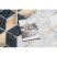 ANDRE 1171 mosható szőnyeg Kocka, geometriai csúszásgátló - fekete / arany 160x220 cm