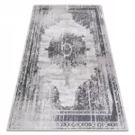 Kab. ANDRE 1187 mosható szőnyeg vintage csúszásgátló - fekete / fehér 160x220 cm
