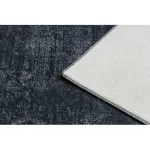 Kab. ANDRE 1486 mosható szőnyeg vintage csúszásgátló - fekete / fehér 160x220 cm
