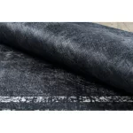 Kab. ANDRE 1486 mosható szőnyeg vintage csúszásgátló - fekete / fehér 160x220 cm