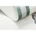 ANDRE 1088 mosható szőnyeg Absztrakció csúszásgátló - fehér / zöld 120x170 cm