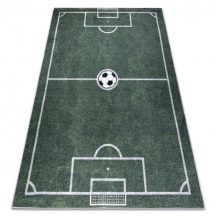  BAMBINO 2138 mosható szőnyeg Pálya, foci gyerekeknek csúszásgátló - zöld  180x270 cm