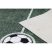 BAMBINO 2138 mosható szőnyeg Pálya, foci gyerekeknek csúszásgátló - zöld  180x270 cm