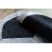 BAMBINO 2139 kör mosható szőnyeg - foci gyerekeknek csúszásgátló - fekete / fehér kör 80 cm