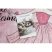 BAMBINO 2185 mosható szőnyeg Balerina, cica gyerekeknek csúszásgátló - rózsaszín 140x190 cm