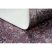 ANDRE 2288 mosható szőnyeg keleti vintage csúszásgátló - bordó / szürke  80x150 cm