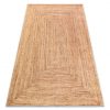 ANDRE 1017 mosható szőnyeg Fonat, csúszásgátló - bézs 120x170 cm