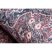 ANDRE 2288 mosható szőnyeg keleti vintage csúszásgátló - bordó / szürke  120x170 cm