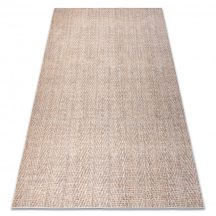   ANDRE 1577 mosható szőnyeg Halszálkás, csúszásgátló - bézs 160x220 cm