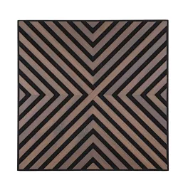 Akusztikus falpanel Deco IV dió hatású 60x60x1,8 cm
