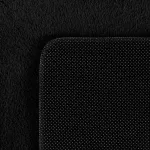 Ay. JOY 1400 160 x 160 cm fekete modern kör szőnyeg