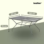 Melfi 6+1 kerti bútor garnitúra szett