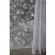 Kész függöny Amelia fehér Liliom virág mintás 300x180cm