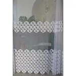TRD. Kész függöny Dorsia fehér modern mintás 300x160cm