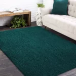 Dy. Kamel-gumis hátoldalú - zöld 200 x 290 cm