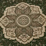 Ay. KASHMIR zöld 120 X 170