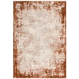 ASY pl Kuza 160x230cm Border Terracotta