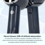 Rico kézi hordozható usb ventilátor 2000 mAh