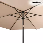 Gina kerti napernyő bézs 300 cm