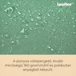 Gina kerti napernyő zöld 300 cm