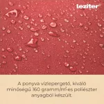 Gina kerti napernyő piros 300 cm