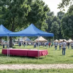 Összecsukható kerti pavilon 3x3 m
