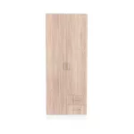 Miami gardróbszekrény 80x205 cm sonoma tölgy-fehér