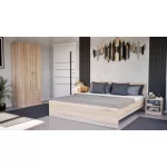 Miami gardróbszekrény 80x205 cm sonoma tölgy-sonoma tölgy