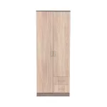 Miami gardróbszekrény 80x205 cm sonoma tölgy-yorki tölgy