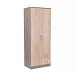 Miami gardróbszekrény 80x205 cm sonoma tölgy-yorki tölgy