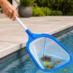 Medence tisztító háló, teleszkópos 30-65 cm