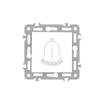 Nova csengő kapcsoló 101N fehér