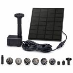 Napelemes szökőkút 15 cm