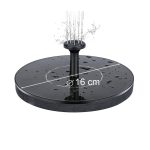 Napelemes szökőkút 16 cm