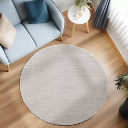 Ay. LOOM 4300 120 x 120 cm krém modern kör szőnyeg